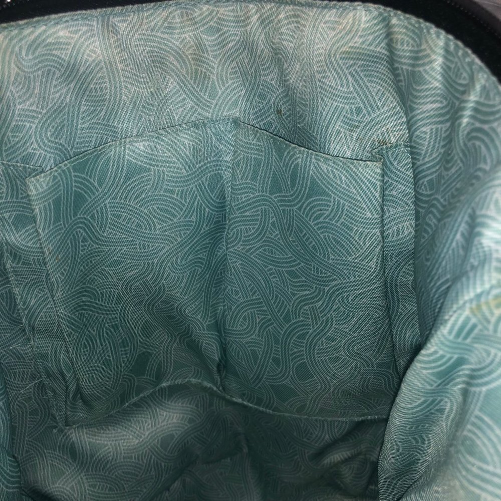 The Sak Silverwood Black Leather Tote - Picture 5 of 6